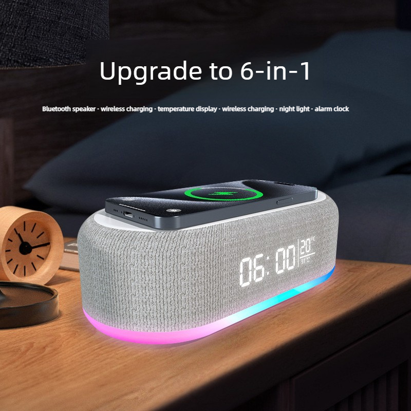Audio Music Spotify - Caixa de Som Bluetooth Inteligente, Luminária