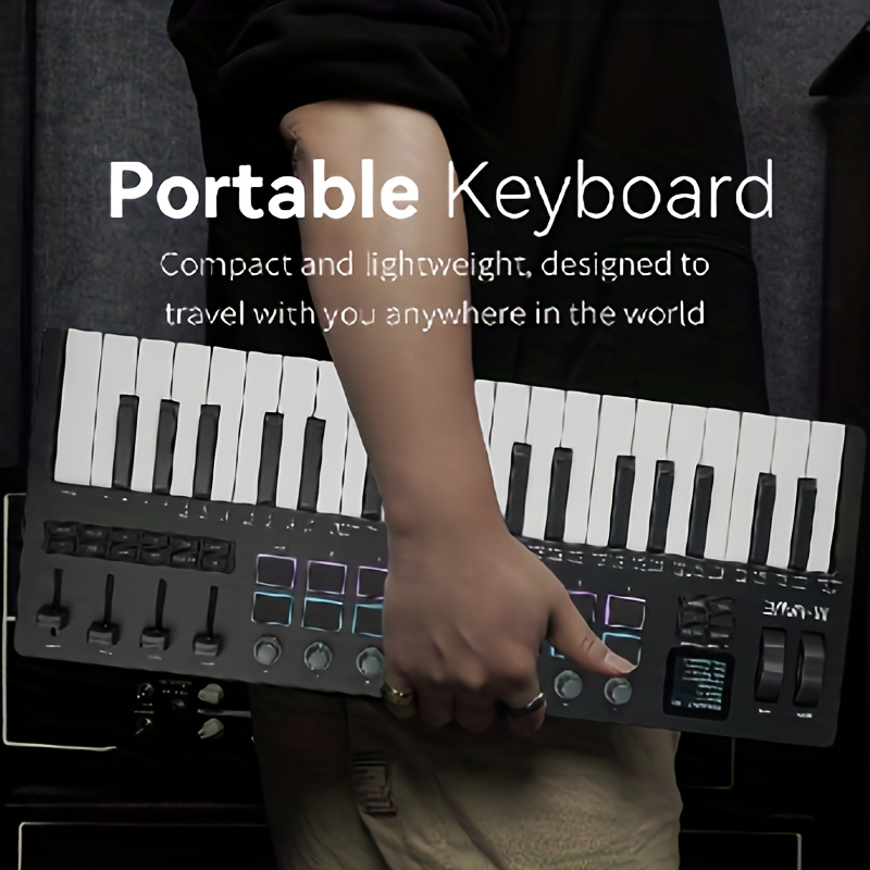 Controlador de Teclado MIDI Bl - Midi Controller Pad avaliação e preço