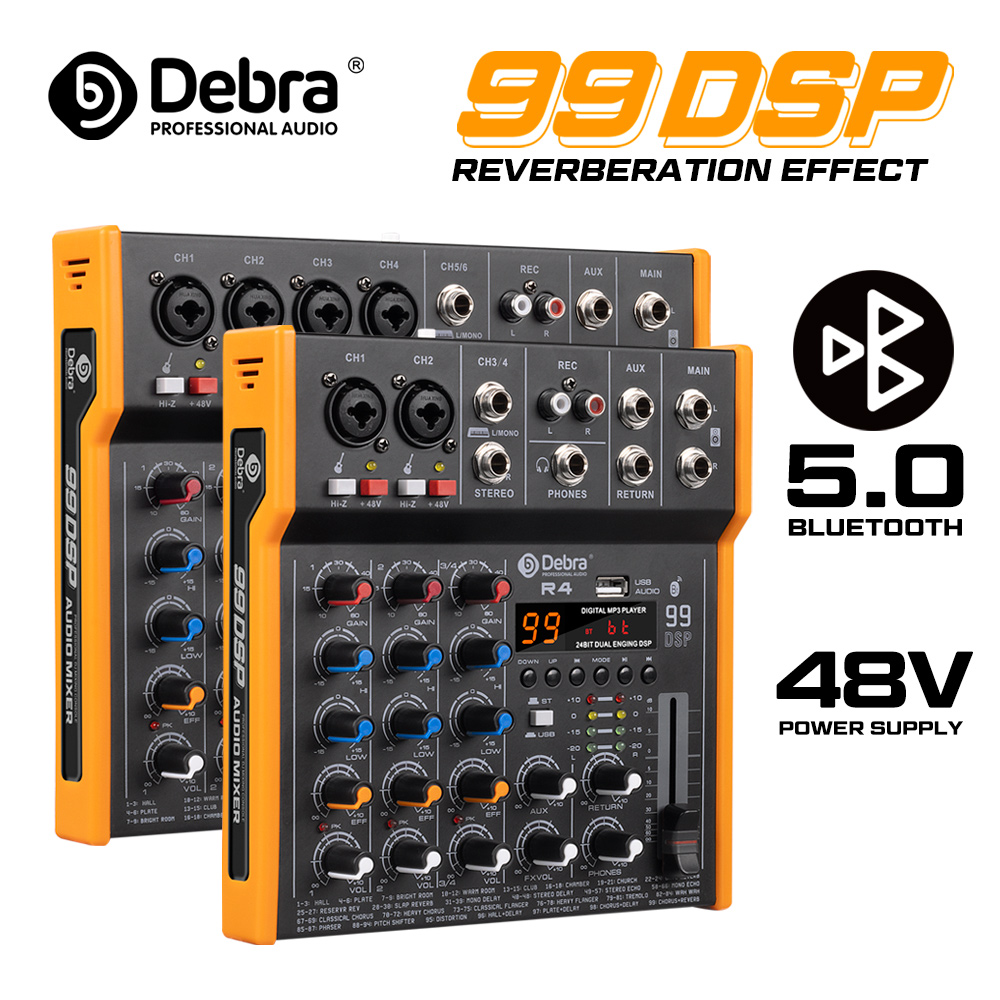 Mixer de Áudio Multi-Canal Deb - Audio Music Dj avaliação e preço