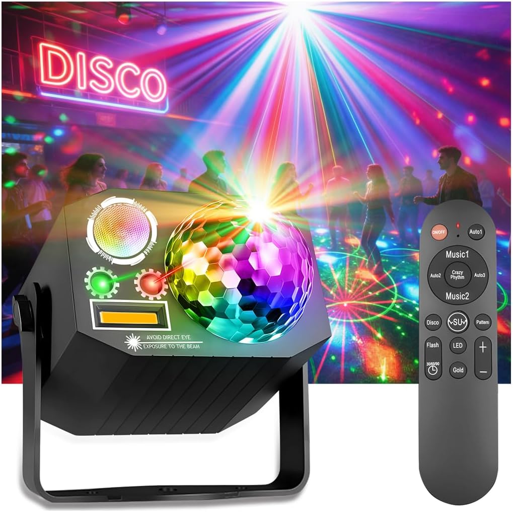 Luzes de Bola de Discoteca par - Audio Music Dj avaliação e preço